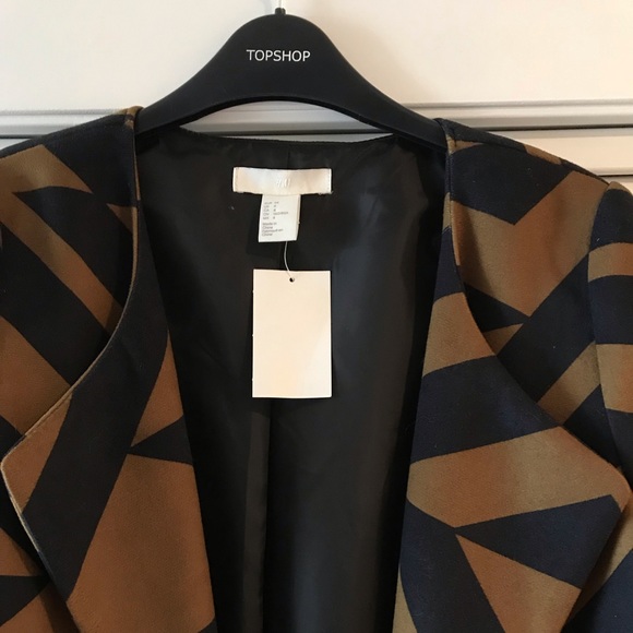 Oversized lapel blazer jacket - Picture 2 of 4